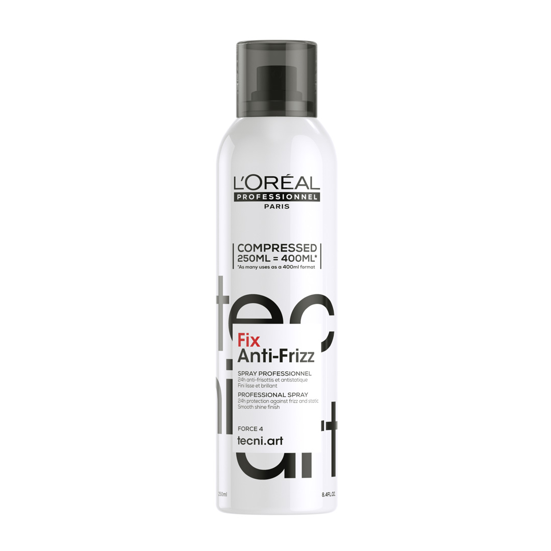 Loreal Tecniart fix anti frizz compressed