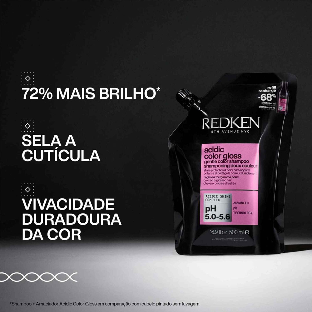 Redken Acidic Color Gloss champô - recarga