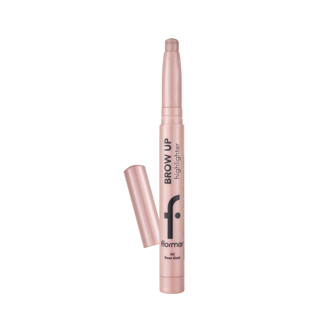 Flormar brow up highlighter pencil 002 rose gold