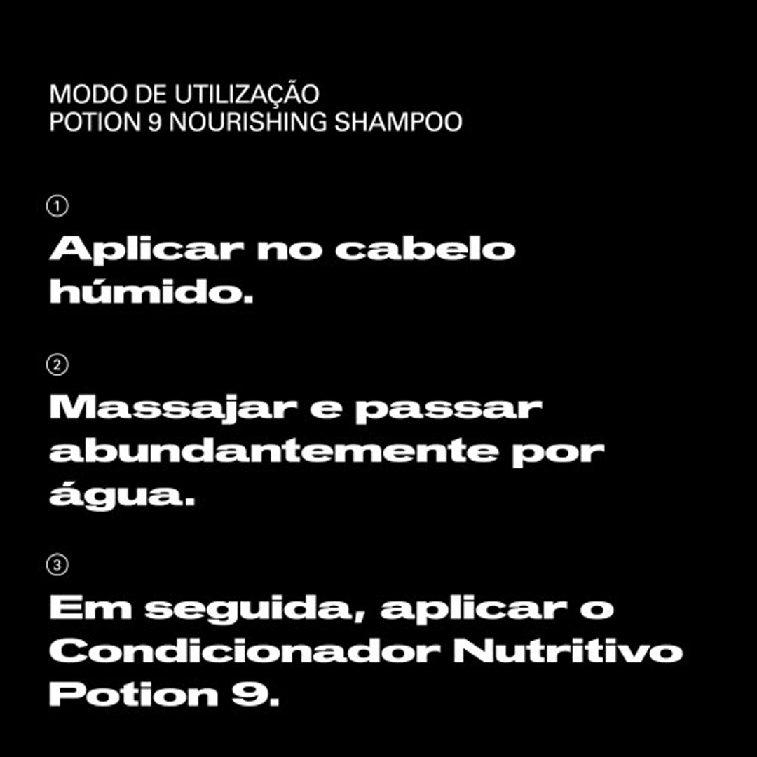 Sebastian Professional Potion 9 champô nutritivo e hidratante