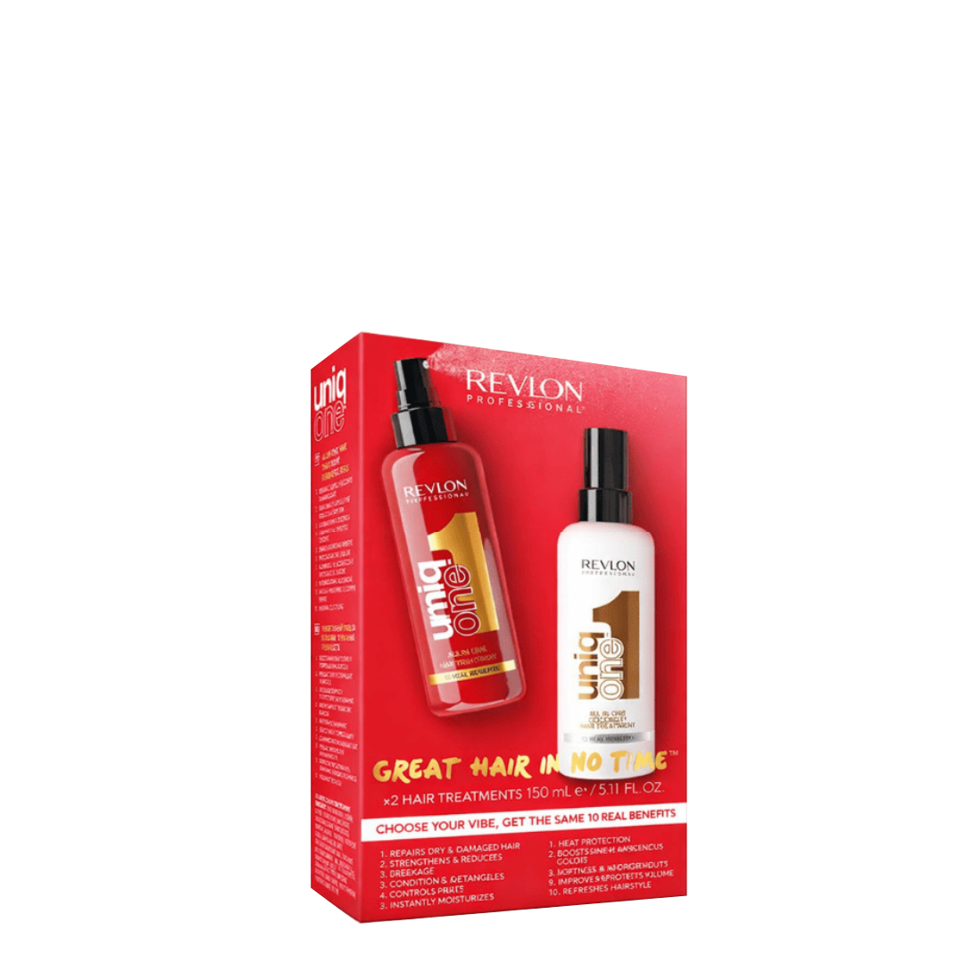 Revlon Uniq One New All in One Duo Pack spray