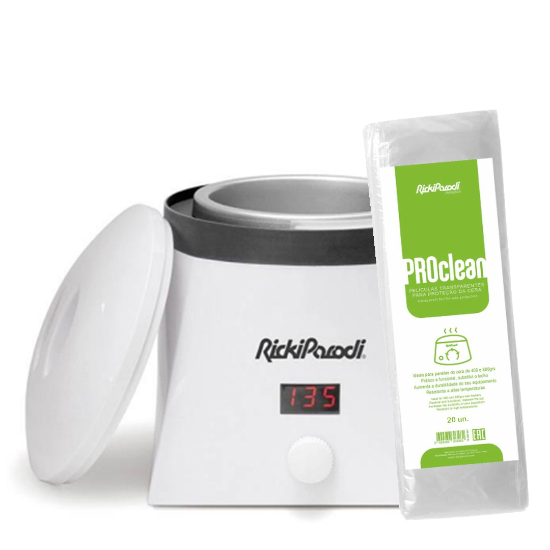 Rickiparodi panela cera prowax 800 + Proclean proteção para cera