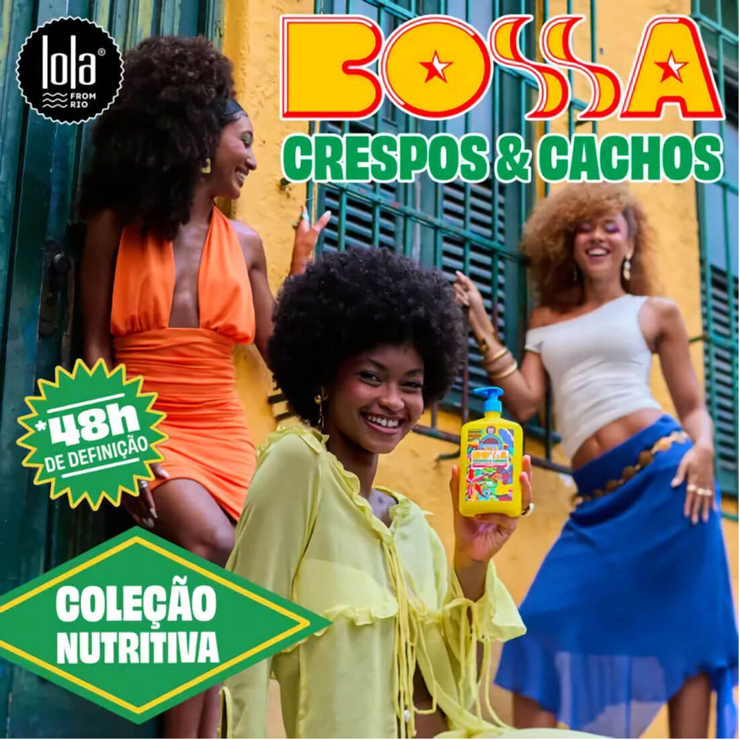 Lola Bossa crespos e cachos creme modelador