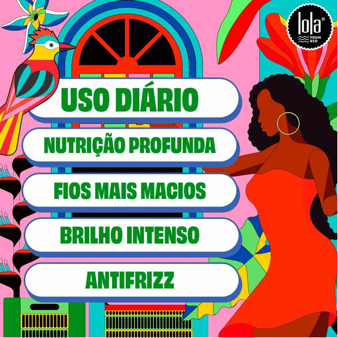 Lola Bossa crespos e cachos creme modelador