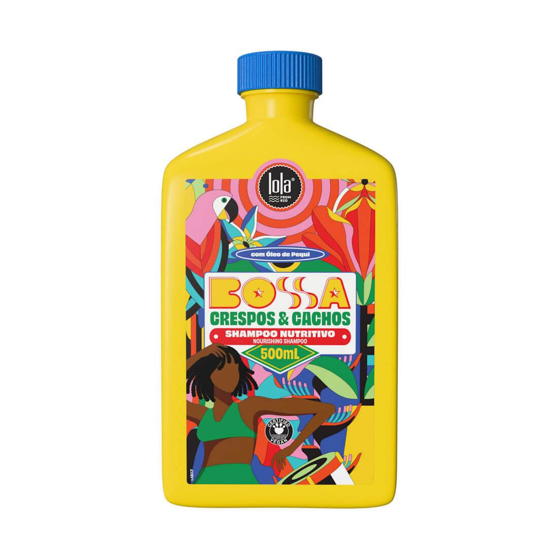 Lola Bossa crespos e cachos champô nutritivo