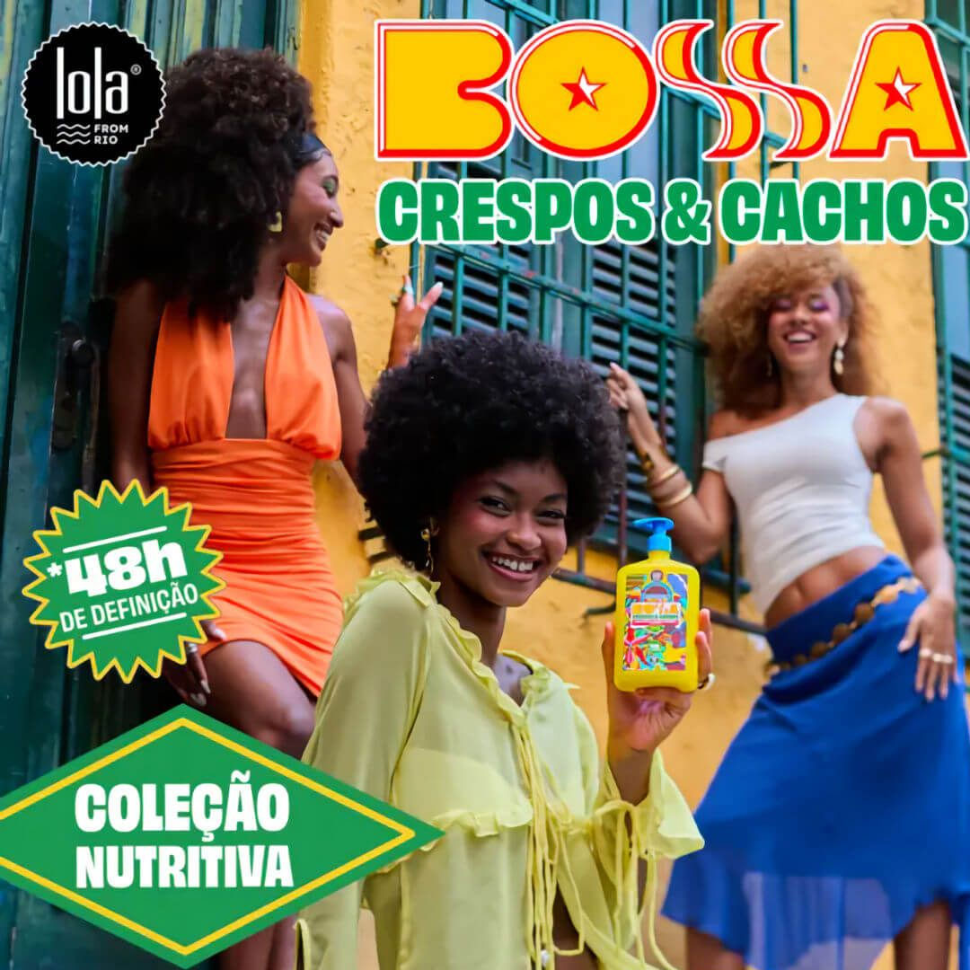 Lola Bossa crespos e cachos champô nutritivo