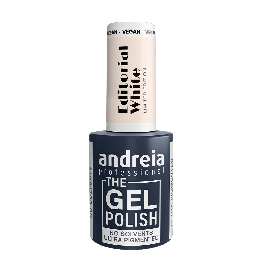 Andreia verniz gel Editorial White EW4 - Branco Nude