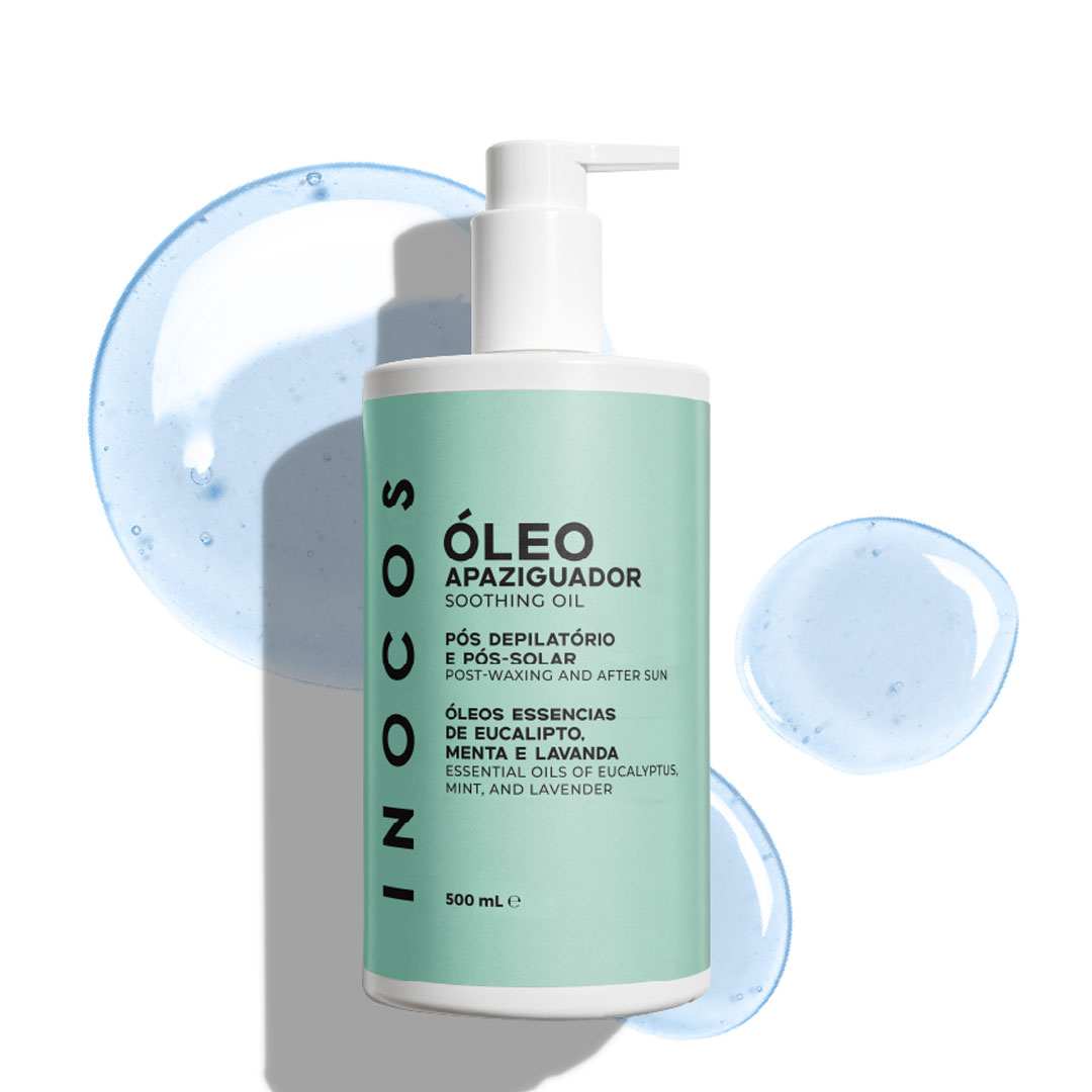 Inocos óleo apaziguador pós depilatório e pós solar