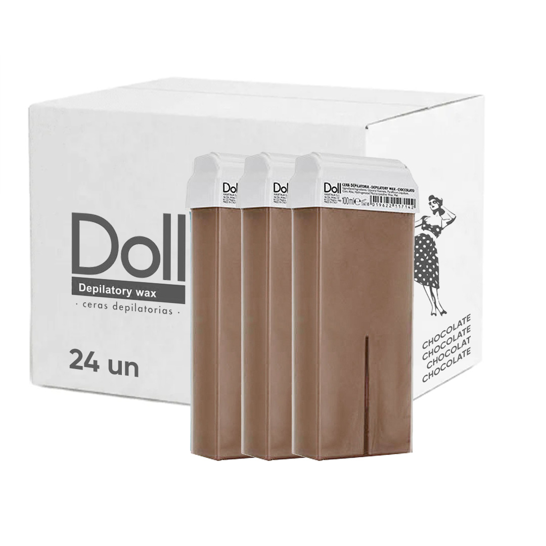 Doll roll-on chocolate caixa 24un