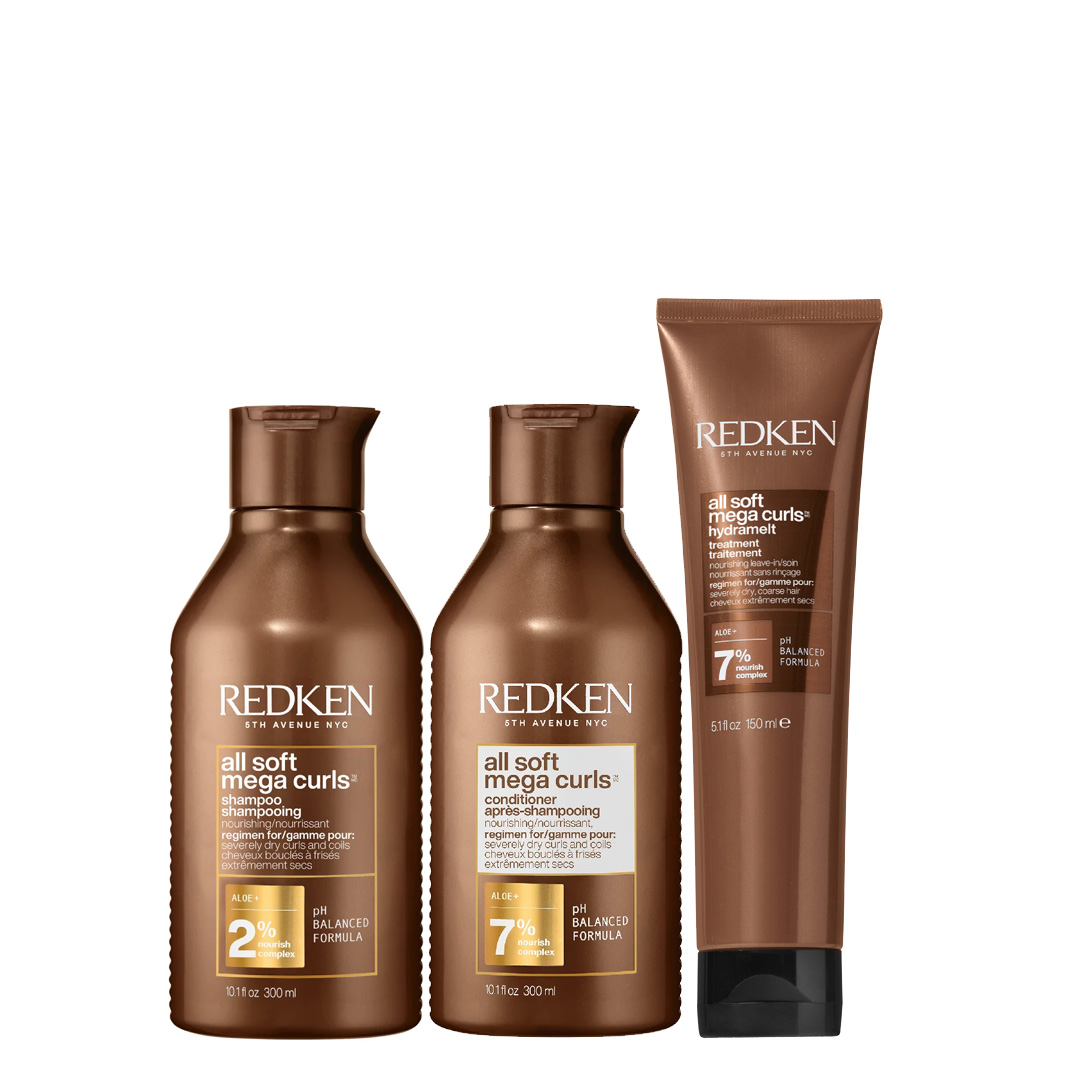 Redken All Soft Mega Curls kit 2