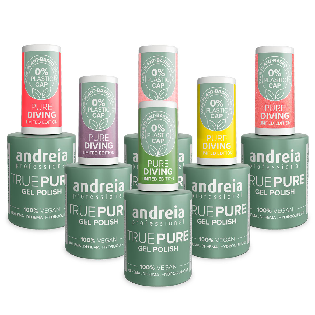 Andreia verniz gel True Pure coleção Pure Diving