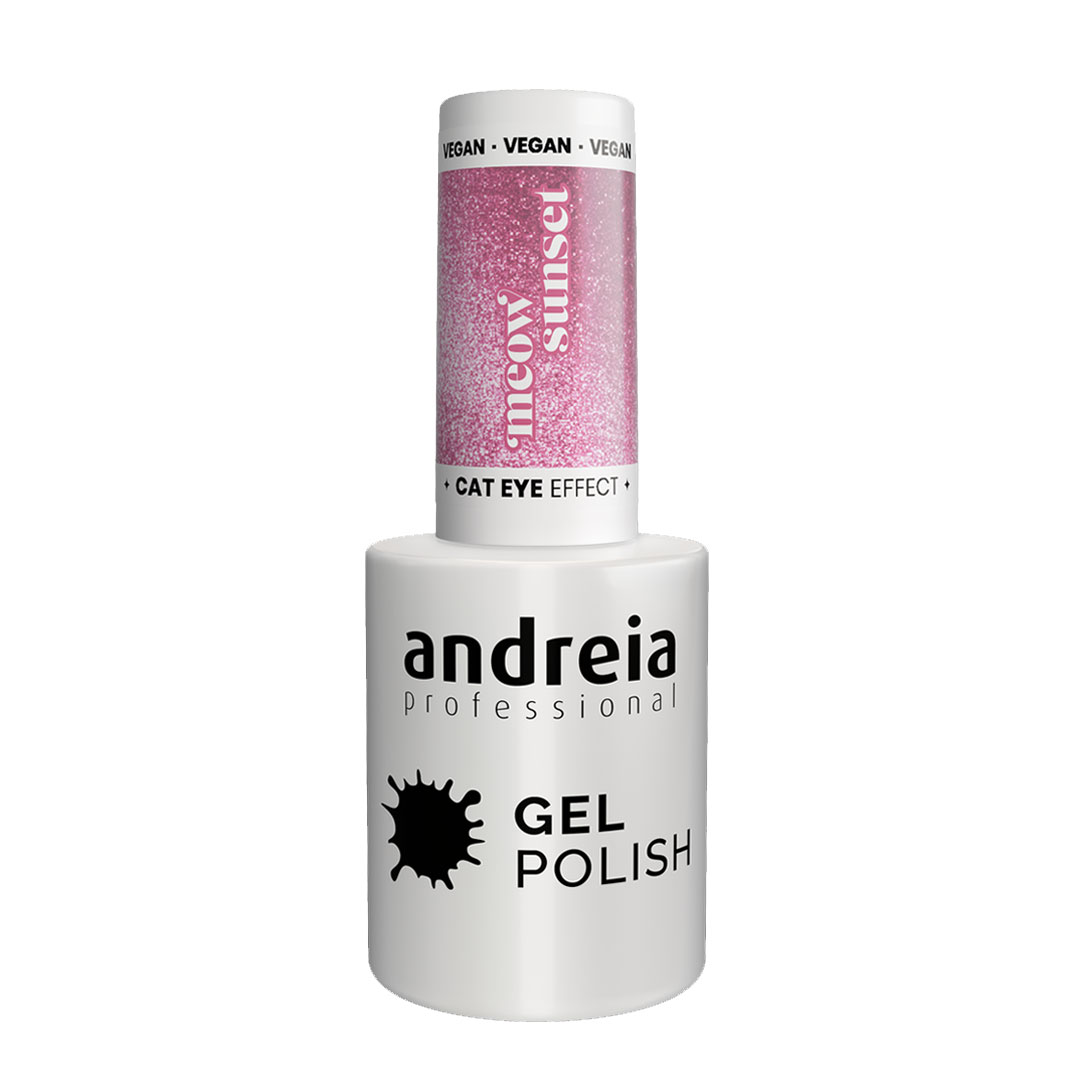 Andreia verniz gel Cat Eye Effect MW5 - Rosa
