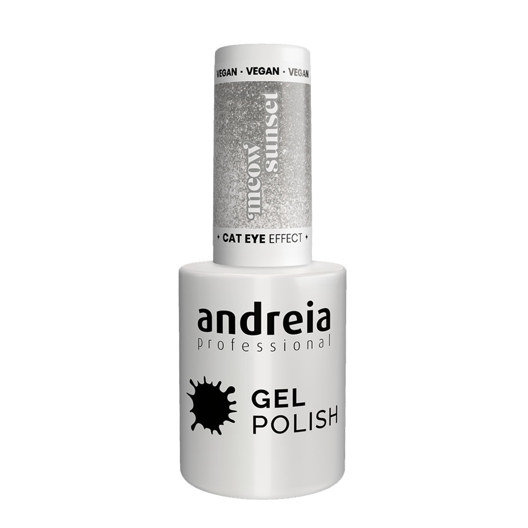 Andreia verniz gel Cat Eye Effect MW6 - Prata