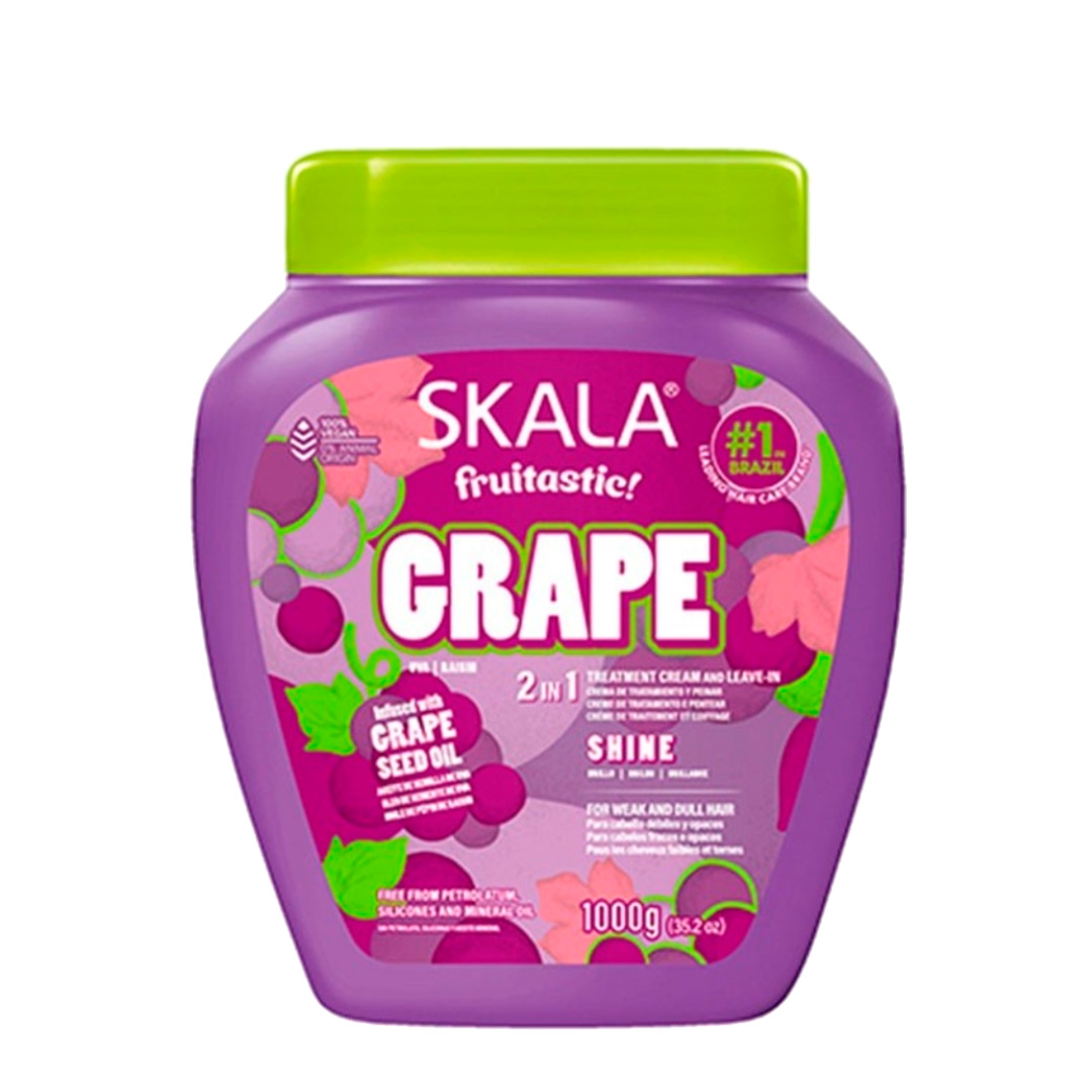 Skala Frutástica Uva 2 em 1 máscara