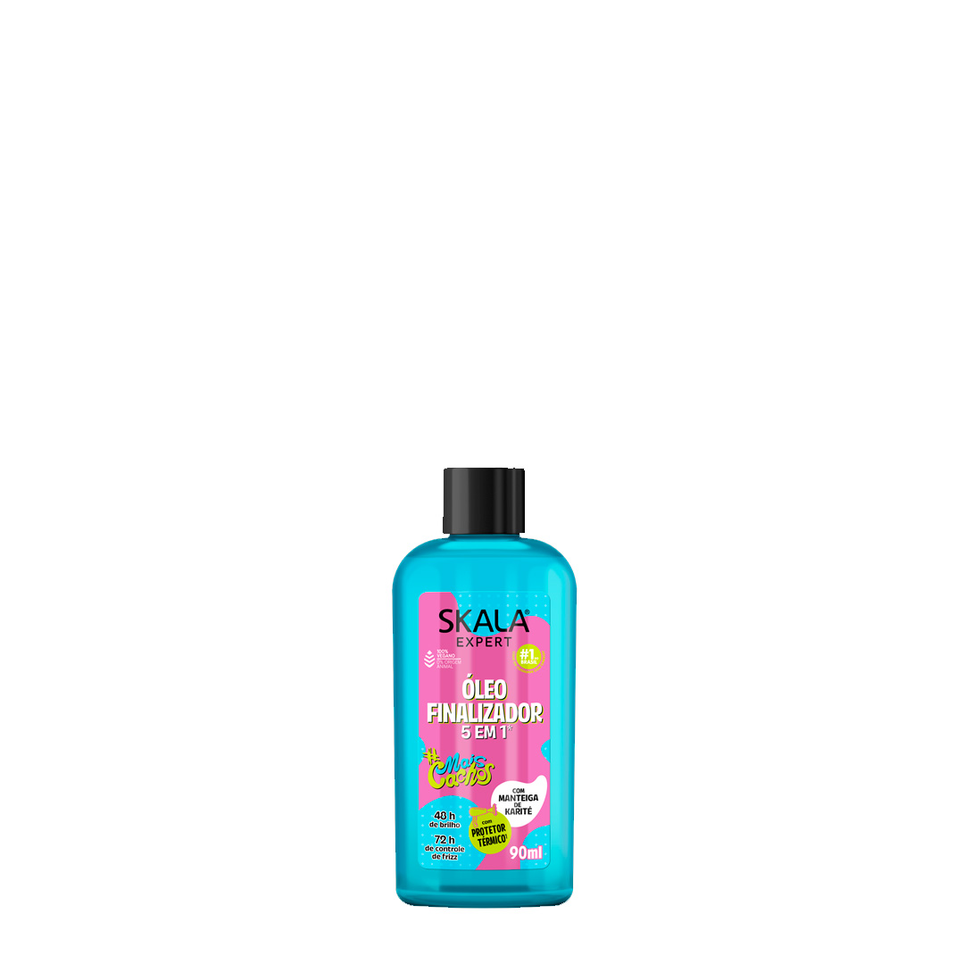 Skala Brasil Mais Cachos anti frizz óleo finalizador 5 em 1