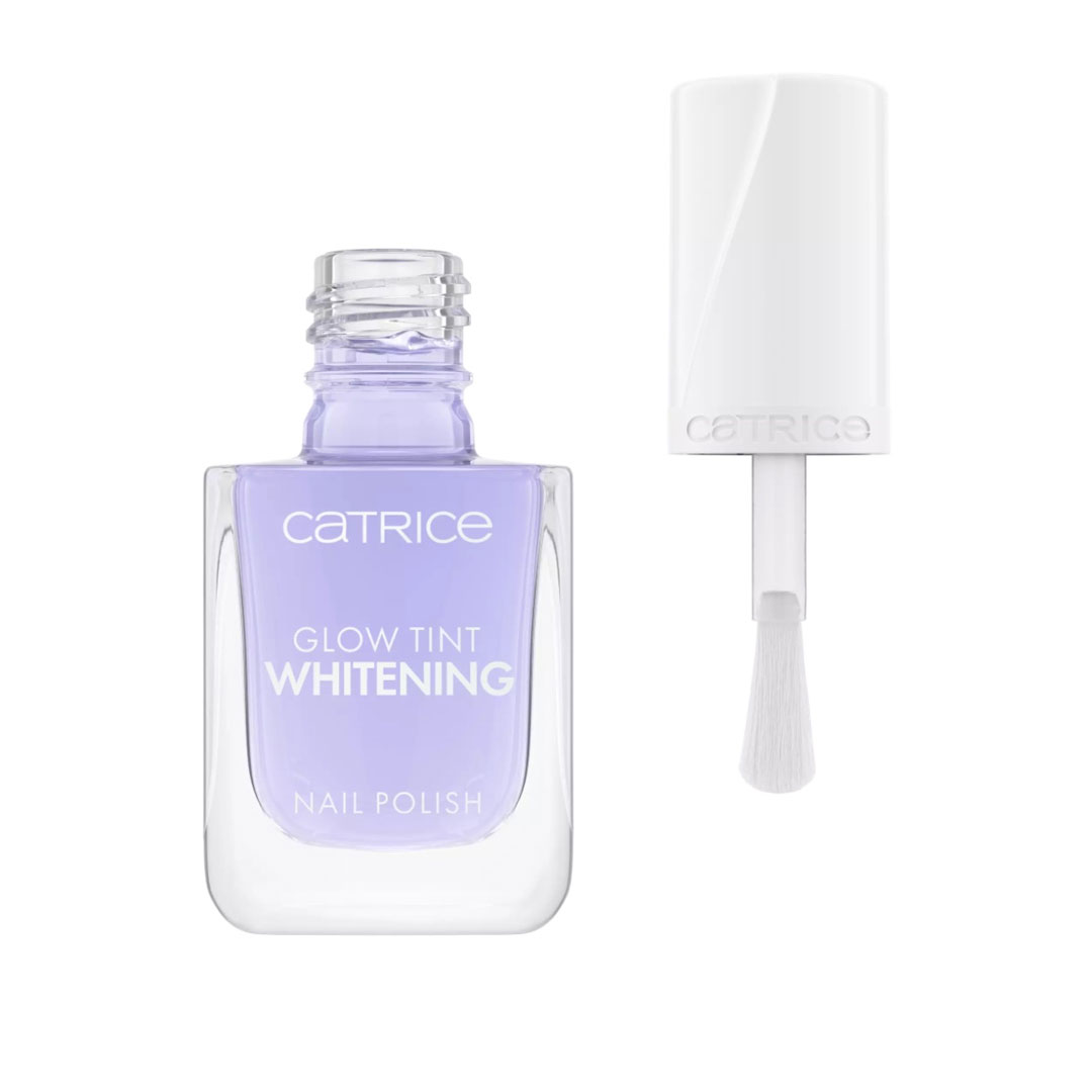 Catrice Glow Tint Whitening nail polish 020 Bye Bye Yellow
