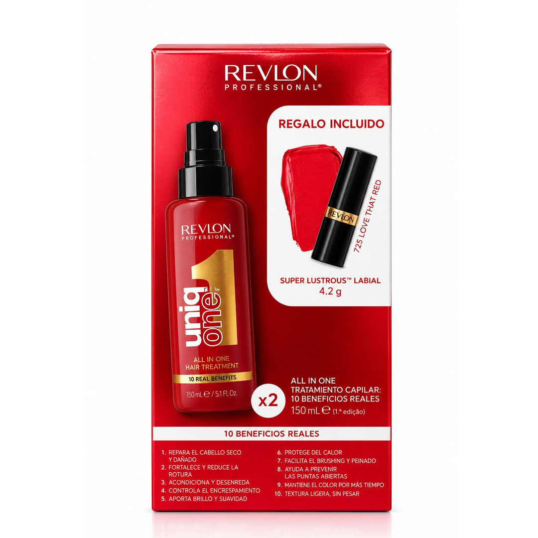Revlon Uniq One New All in One Duo Pack spray oferta batom