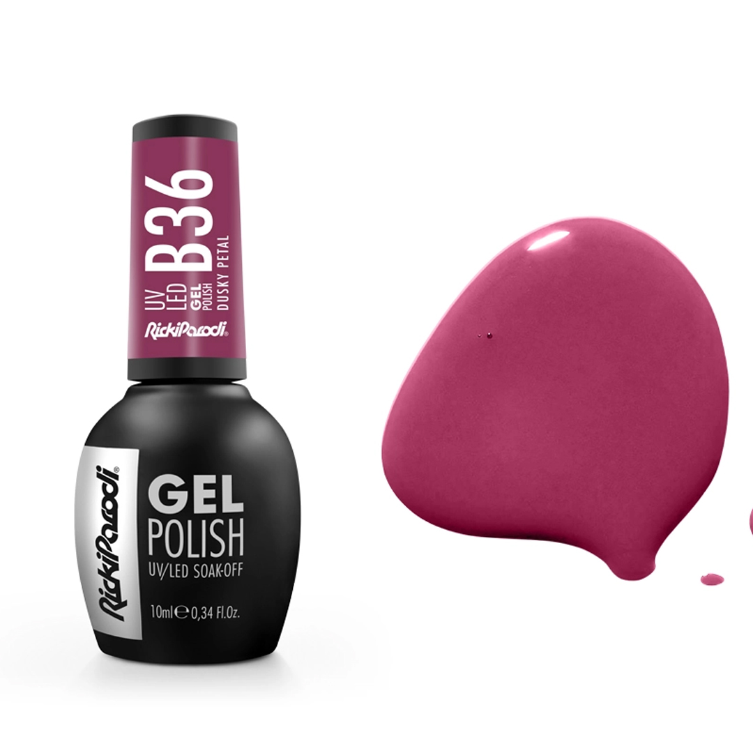 Rickiparodi verniz de unhas de gel B36 Dusty Petal