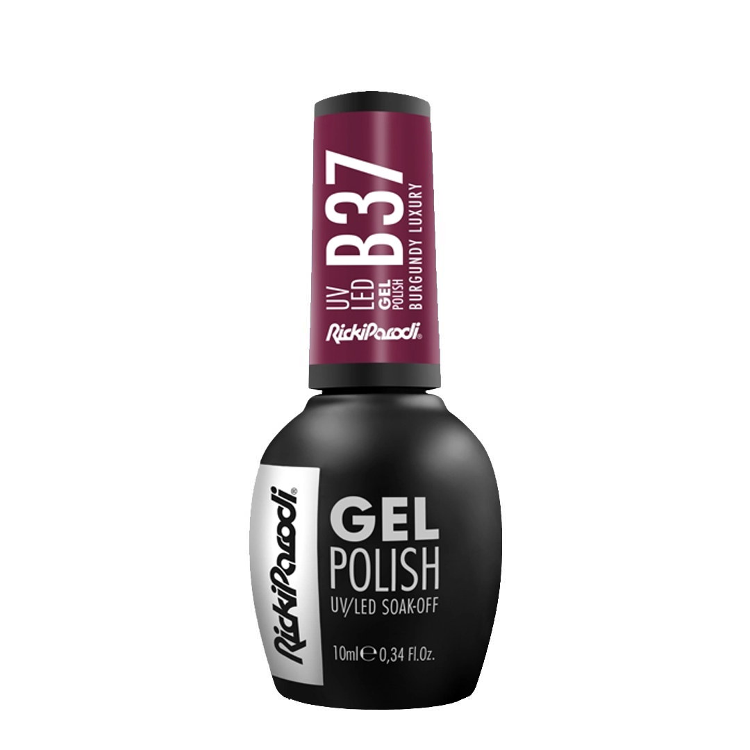 Rickiparodi verniz de unhas de gel B37 Burgundy Luxury