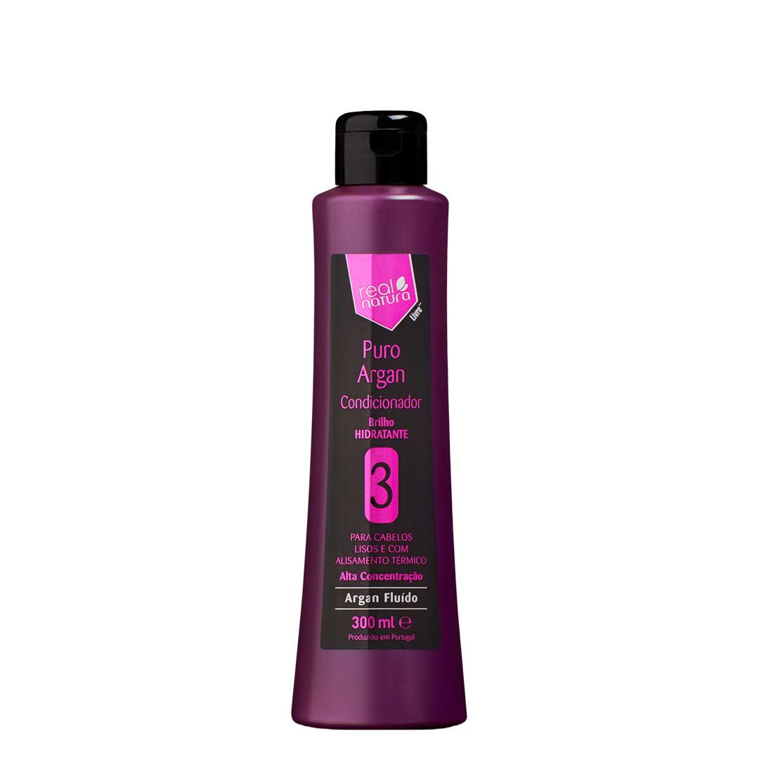 Real Natura Puro Argan condicionador sem sal