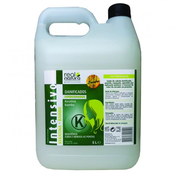 Real Natura Pro-Danificados Keratina Bambu condicionador