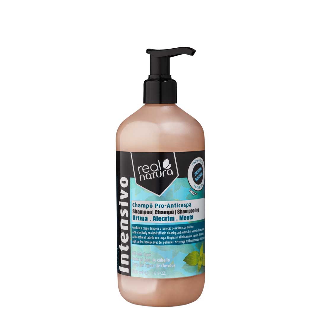 Real Natura Pro-Anti Caspa champô sem sal