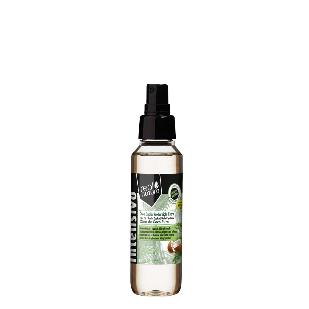 Real Natura Pro-Nutrição Extra Coco Puro óleo capilar