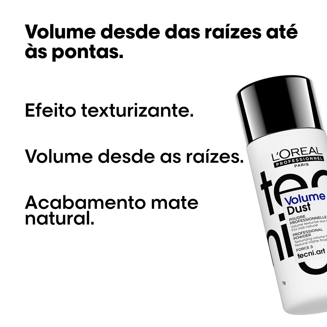 Loreal Tecniart volume dust pó fixador de cabelo