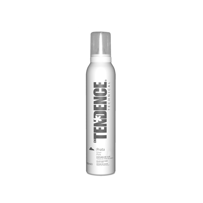 Tendence espuma cor prata