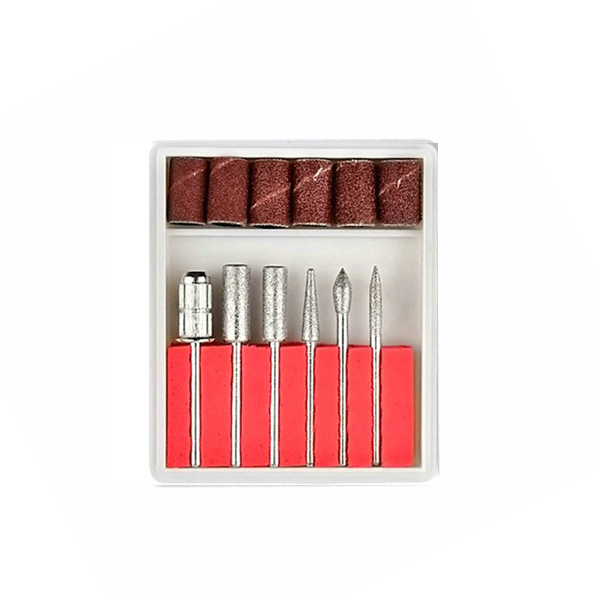 Rickiparodi conjunto brocas para unhas 6uni