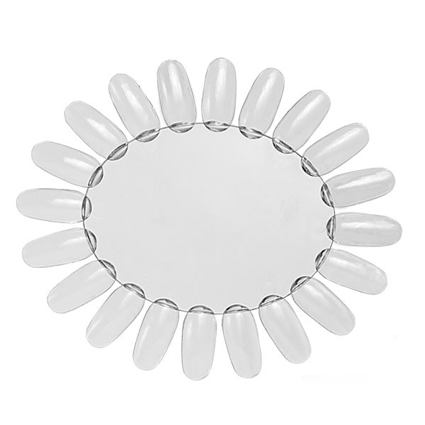 Lookimport palete expositor oval 20 cores transparente
