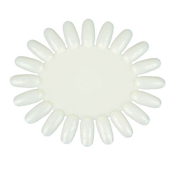 Lookimport palete expositor oval 20 cores branco