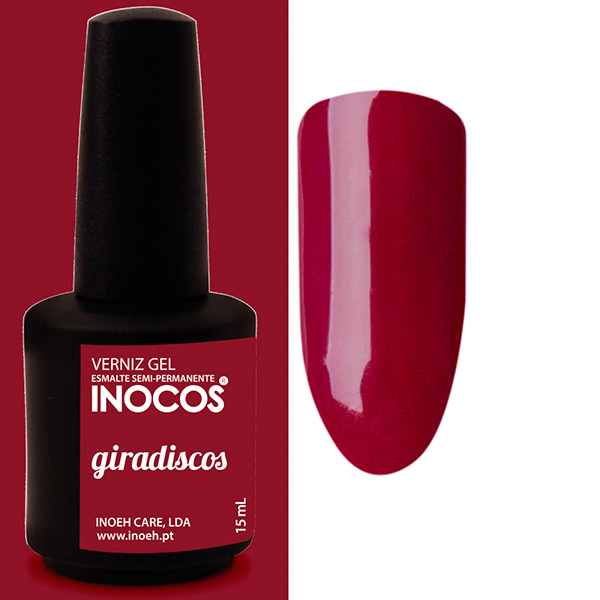 Inocos verniz gel gira discos