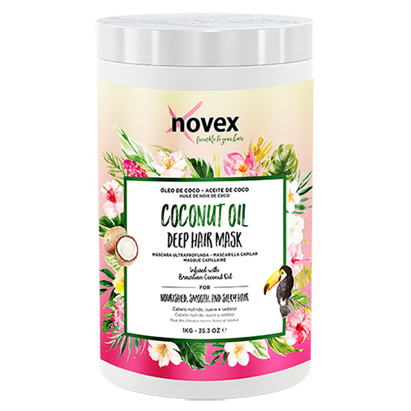 Novex Óleo de Coco máscara para cabelo seco e rebelde
