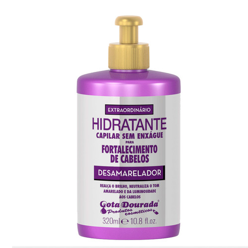 Gota Dourada Desamarelador creme pentear