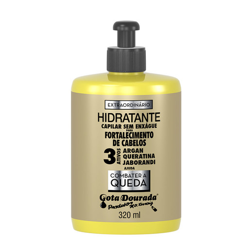Gota Dourada Fortalecimento Extraordinário creme de pentear