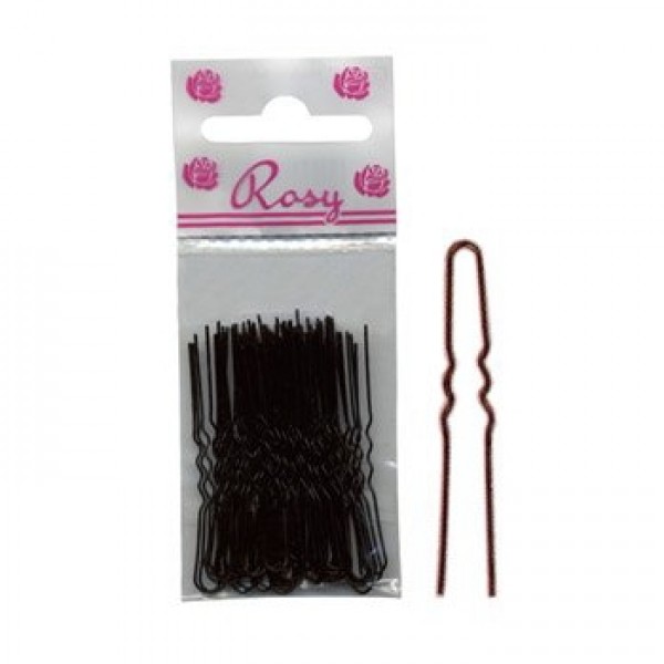 Gancho invisível rosy castanho pequeno cx50 embalagens